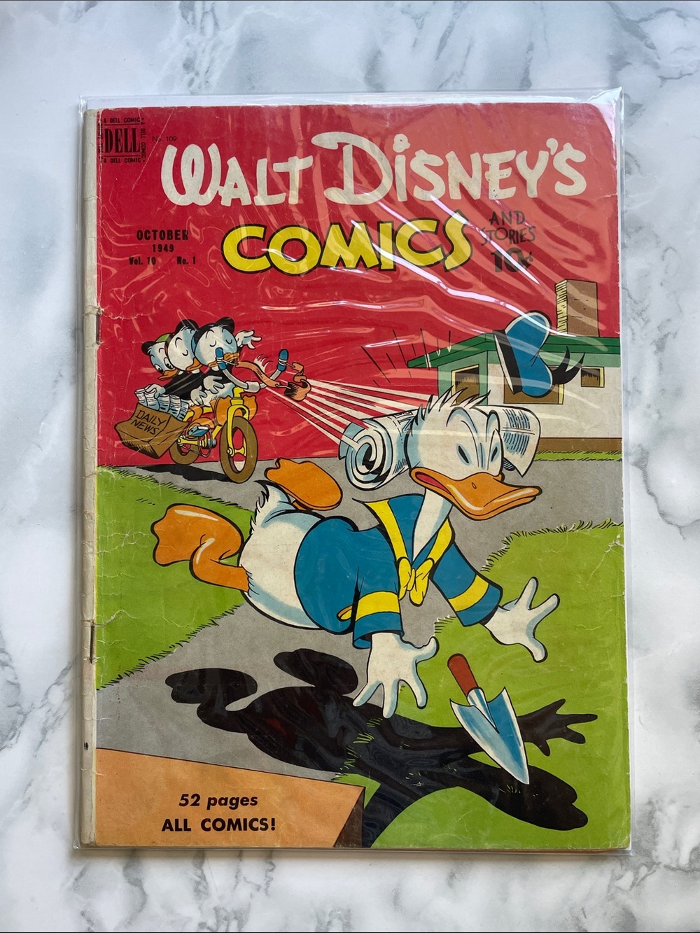 Walt Disney's Comics and Stories 109 Dell Comics 1949 Carl Barks